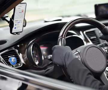 photo of the inside of a car